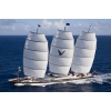 Модель самой большой современной парусной яхты Мальтийский Сокол